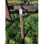 9 hole drawbar
