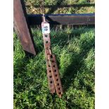 9 hole drawbar with vineyard 9 hole drawbar