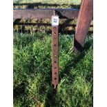 11 hole drawbar