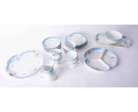 A Noritake six setting porcelain tea service.