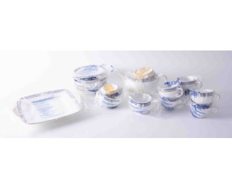 A well kept Wedgwood Waverley bone china tea service.