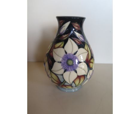 A Moorcroft Master vase by Sian Leeper, dated 06.11.01 a marked Trial and Master to base, also signed by the designer, 19cm h