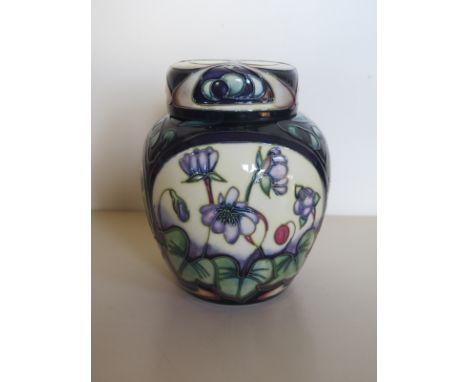 A 2004 limited edition Moorcroft, Royal Horticultural Society centenary ginger jar, 15.5cm high, numbered 65/200, signed by d