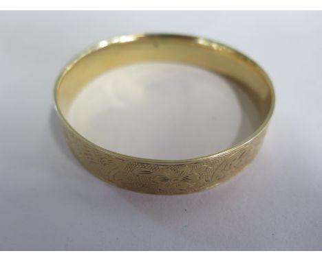 A gold bracelet engraved with decorative cherub, swan and foliate forms, approximately 19.1g, possibly 18ct gold continental 