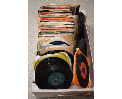 Vinyl Records - singles, David Bowie, Queen, The Drifters, The Who, Rolling Stones, Nazareth; etc.; qty