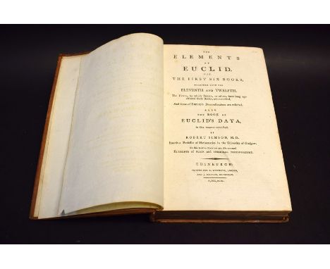 The Elements of Euclid, Viz. The First Six Books, Together With  The Eleventh and Twelfth [...] The Book of Euclid's Data, ed