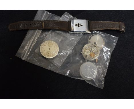 A digital watch case, digital day-date movement and chronometer movement