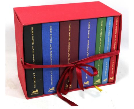 ROWLING, JK; 'The Complete Harry Potter Collection' comprising all seven books with the latter three first editions, all in c