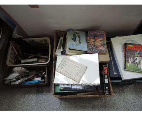 A selection of miscellaneous including books, tools, etc