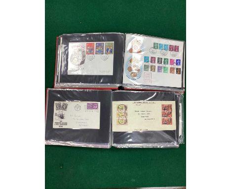 Stamps; Over 120 Great Britain First Day Covers, ranging from King George V Jubilee issue to 1974, housed in two cover albums