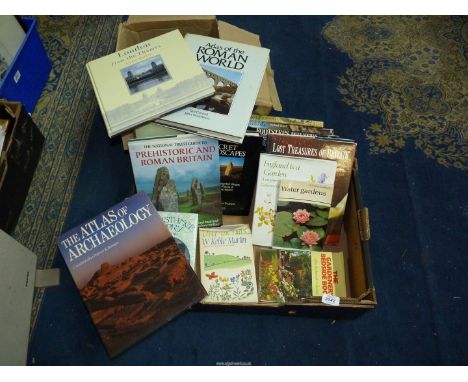 A quantity of non fictional books including railway in camera, Historical Roman Britain, garden books etc.