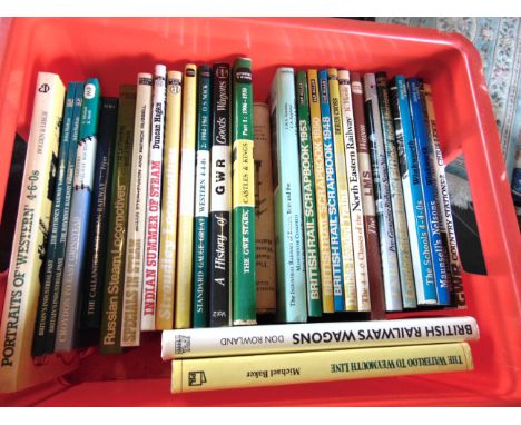 [TRANSPORT]. RAILWAY  Twenty-nine books, including Rowland, Don. British Railways Wagons, the first half million, Leopard, Lo