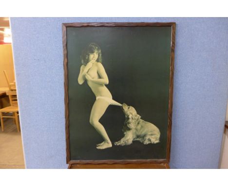 A vintage Asprey of London risque print