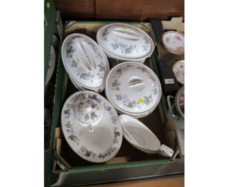 Three boxes of Royal Worcester June Garland