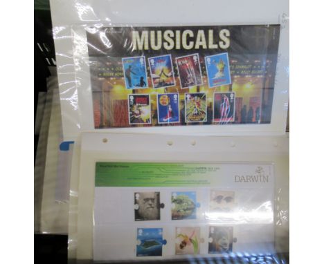 A collection of first day cover stamps