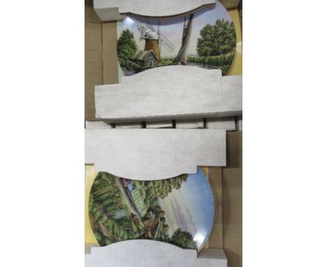 13 Royal Worcester boxed collectors plates, together with 2 Royal Doulton plates