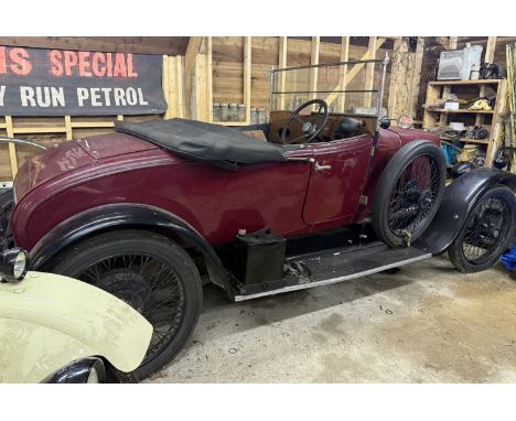 1923 Beardmore 12/30 Type D Being sold without reserveRegistration number SV 7132Chassis number 325DEngine number 347Maroon o