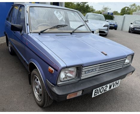 1985 Suzuki Alto FXRegistration number WJ53 FVAChassis number TBAEngine Number TBAMetallic blue with a cloth interiorAutomati