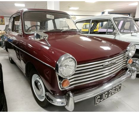 1965 Austin A40 Farina CountrymanRegistration number GJG 262CChassis number AAW9146637Engine number 10DUH97254Embassy maroon 