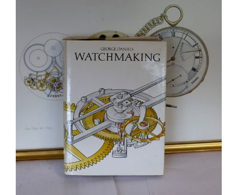 Daniels (George) Clock Making, Sotheby Publications 1981 and three prints by David Penney depicting clock movements, limited 