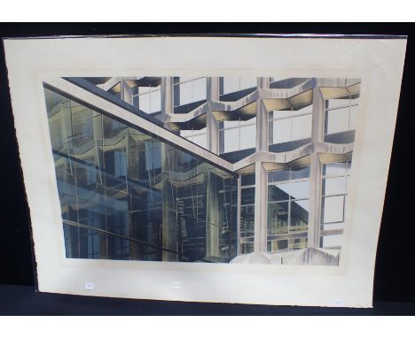 BRENDAN NEILAND: WEST CENTRAL 1 '76, A/P, lithograph, 90 x 66cm. 