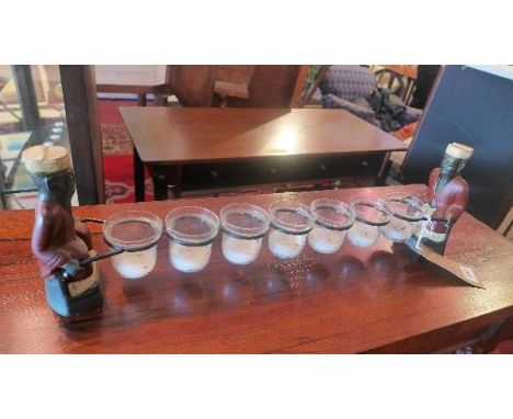 A Contemporary tea light holder 