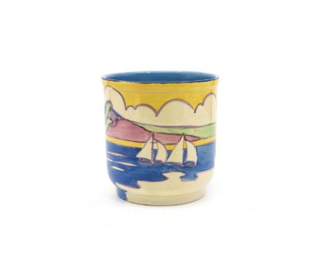 Clarice Cliff Gibraltar fern potin good order