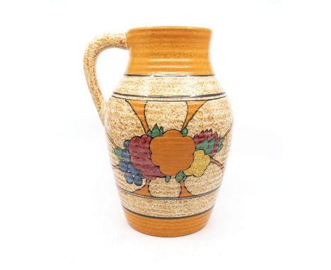 Clarice Cliff Cafe au Lait Sunburst Lotus jugin good overall condition