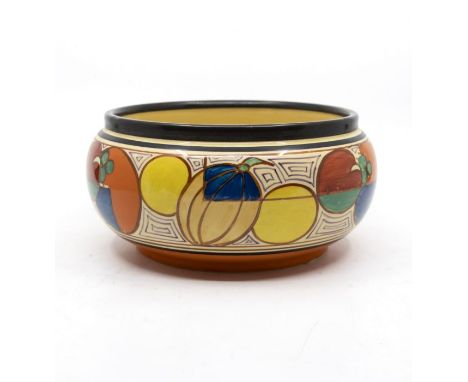 Clarice Cliff Melon pattern bowl in good order