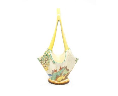 Clarice Cliff Secrets basket in good order