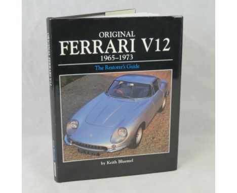 Book: 'The Original Ferrari V12 1965-73. The Restorers Guide' by Keith Bluemel, published 2003.