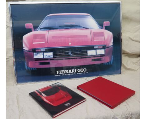 Jurgen Lewandowski. Ferrari GTO "Car and Art" Series, 160 pages in colour, with slip case and accompanying large framed print