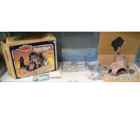 Kenner Star Wars Dagobah Action Playset. VG, with accessories, instructions and leaflets, in G-VG box. 