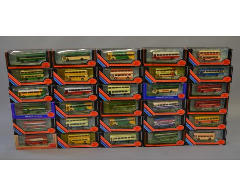 30 x 1:72 scale EFE bus & coach models. All G/VG boxed.