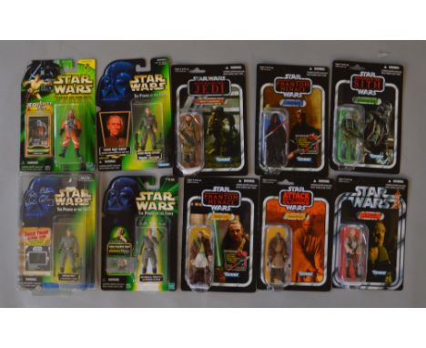 A carded Star Wars figure of Captain Piett from the 'Kenner Collection', to front of card  dedicated 'To Ben' and signed by '