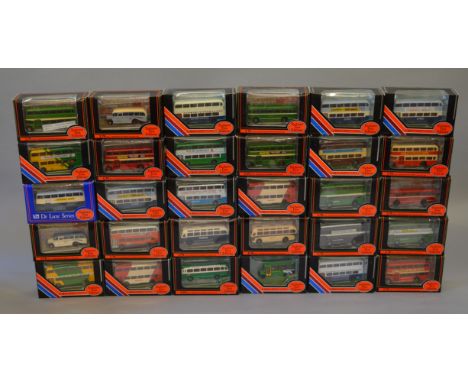 30 x 1:72 scale EFE bus & coach models. All G/VG boxed.