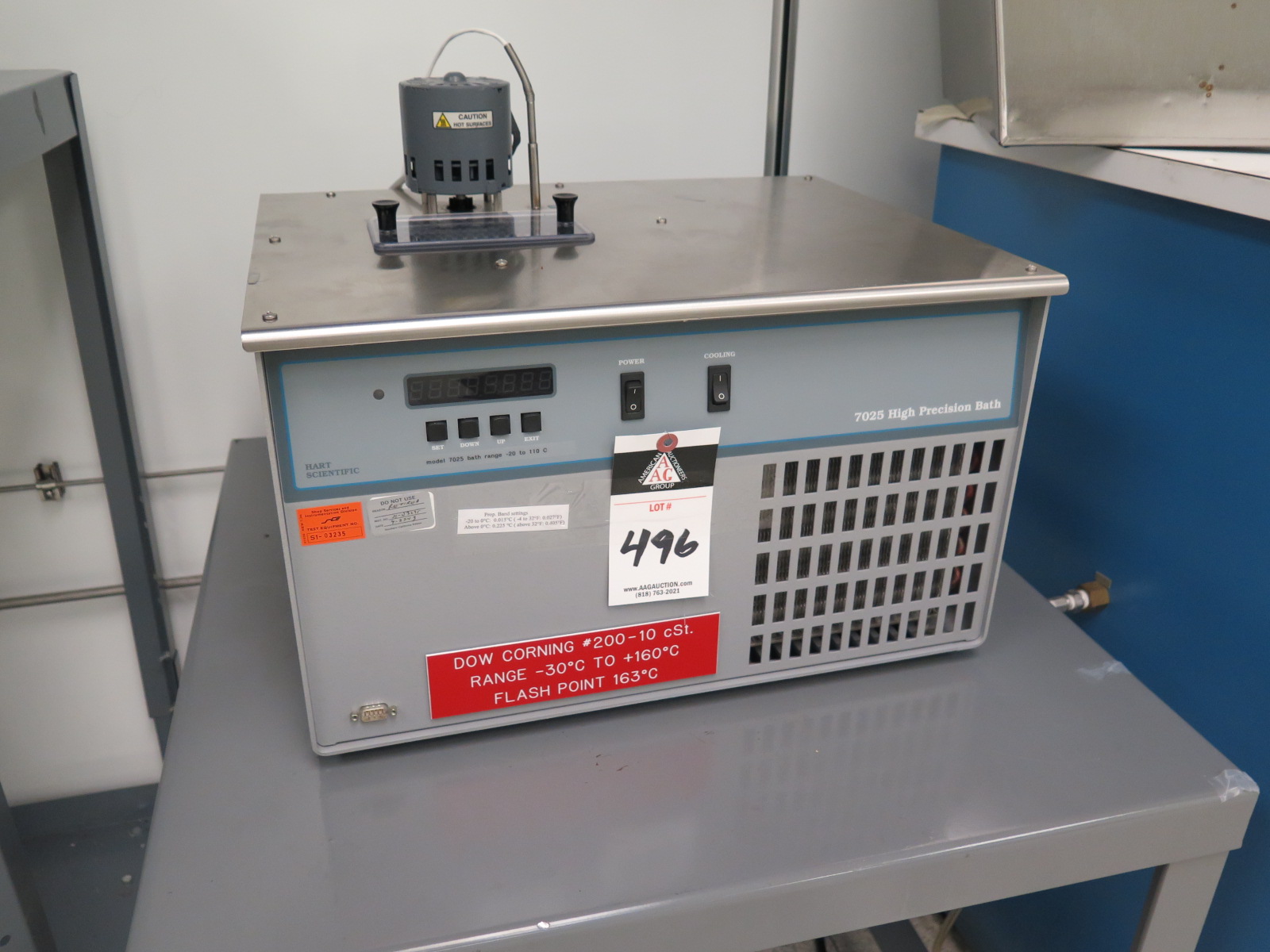 Hart Scientific mdl. 7025 20Â°C to 110Â°C High Precision Bath s/n 88284