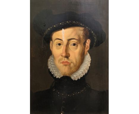 English School, Early 18th Century, Portrait of Thomas Howard, 4th Duke of Norfolk, head ans shoulders, inscribed with sitter