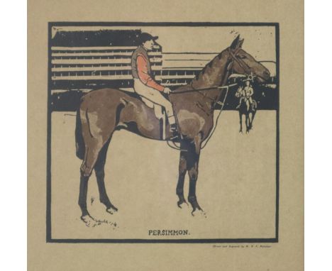 After Sir William Nicholson (1872-1949), Persimmon, lithograph, 22 x 22cm (SH)