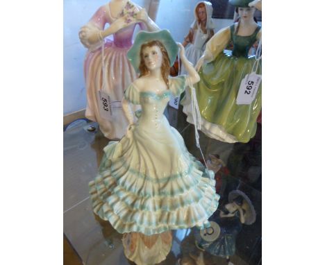 ROYAL WORCESTER FIGURE - KATE 