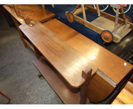 DROP LEAF TABLE AND SHELF UNIT