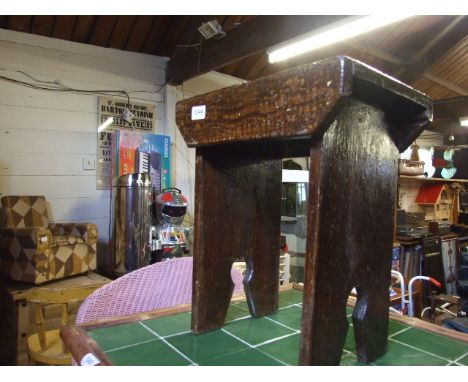 WOODEN STOOL