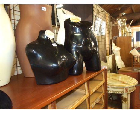 VINTAGE EXQUISITE FORM BRA AND GIRDLE DISPLAY STANDS (2)