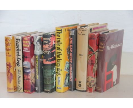 GRUBB (D), THE WATCHMAN, first edition, un-clipped d.j, Cape, 1962; WHITE (T. H), THE GOSHAWK, first edition, un-clipped d.j,
