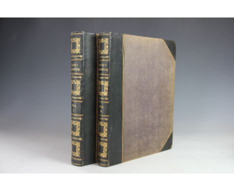 BEATTIE (W) SWITZERLAND ILLUSTRATED IN A SERIES OF VIEWS EXPRESSLY FOR THIS WORK BY W. H. BARTLETT, 2 vols, engraved plates, 