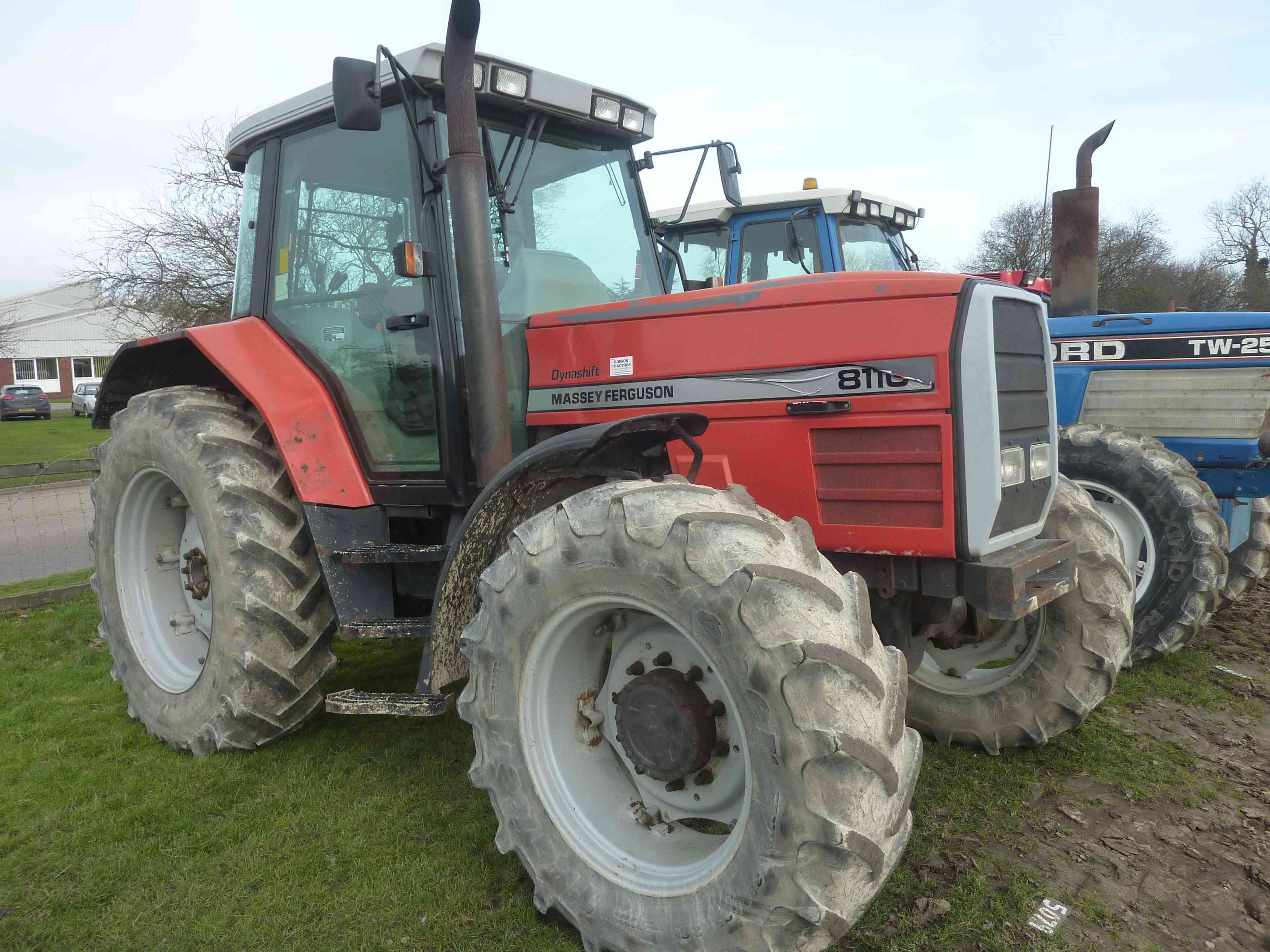 5079 Massey Ferguson 8110 tractor P296 ACT