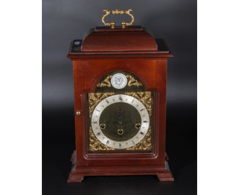 A reproduction bracket clock