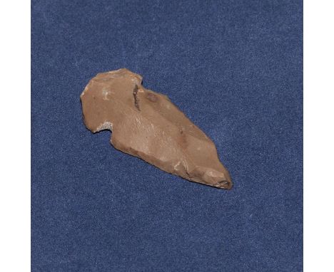A flint arrow head