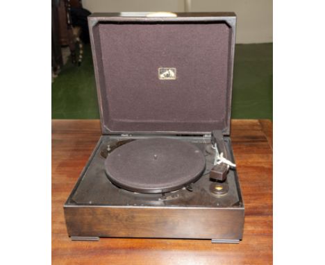 A vintage record player