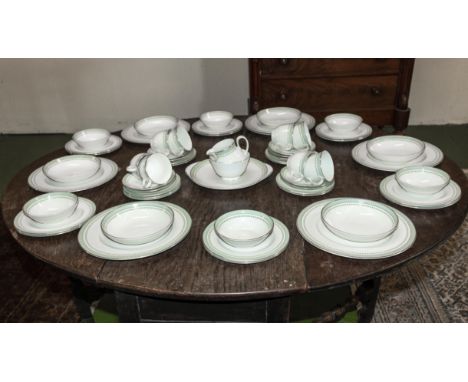 A Royal Worcester 'Berkshire' part dinner and tea service